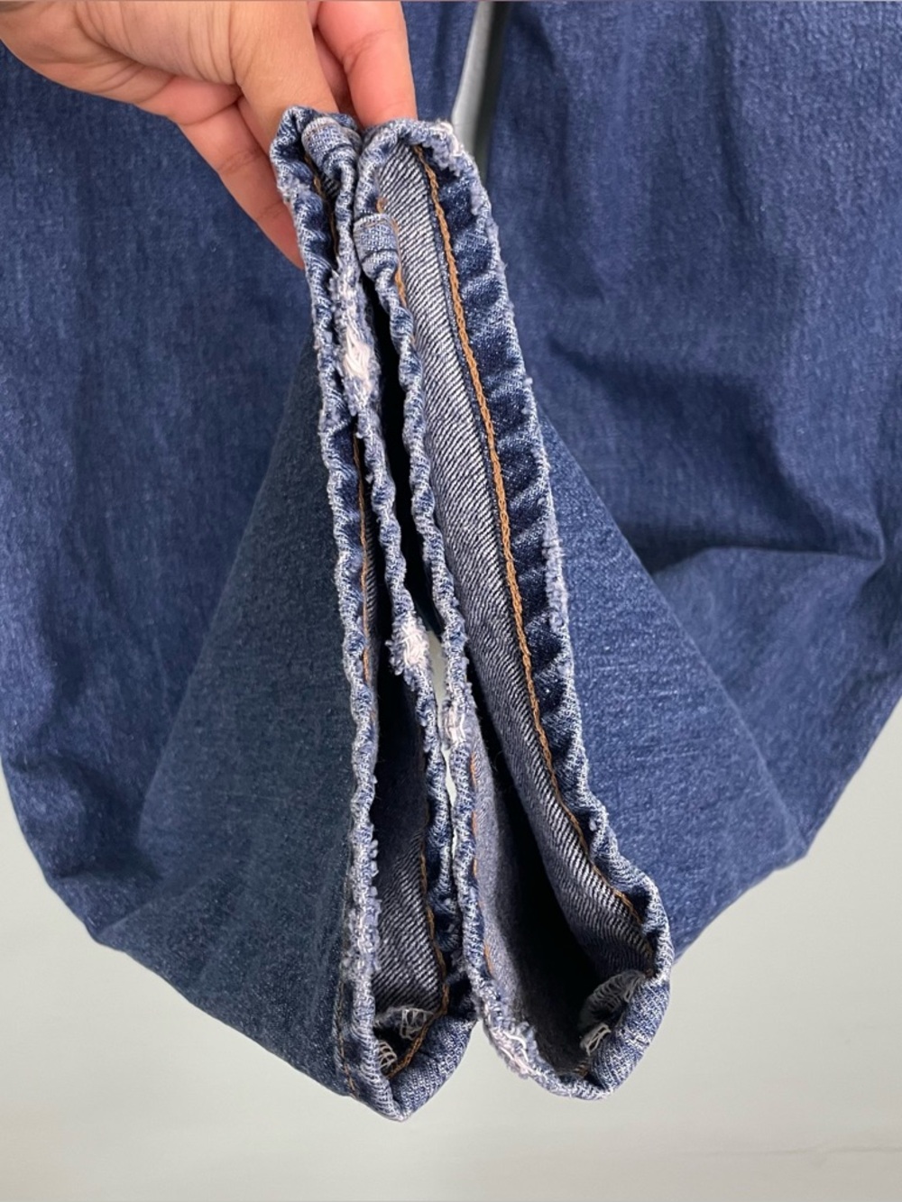 Reformation Charlee Low Rise Straight Leg Jeans Maggiore Blue Women Size 29 - Picture 11 of 12